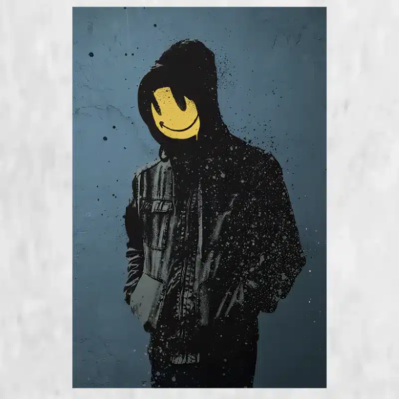 Banksy and the Rise of Outlaw Art Printed on Canvas