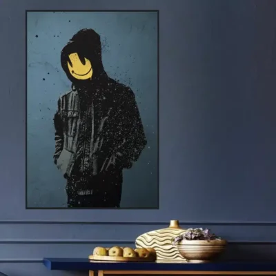 Banksy and the Rise of Outlaw Art Printed on Canvas