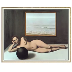 Bather Between Light and Darkness by René Magritte 1935