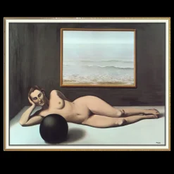 Bather Between Light and Darkness by René Magritte 1935