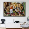Family Picture by Max Beckmann Printed on Canvas