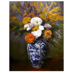 Flowers Paintings by Paul Cézanne