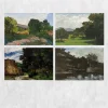 Landscape Paintings by Paul Cézanne Printed on Canvas