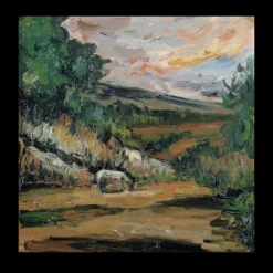 Landscape Painting by Paul Cézanne ca1865