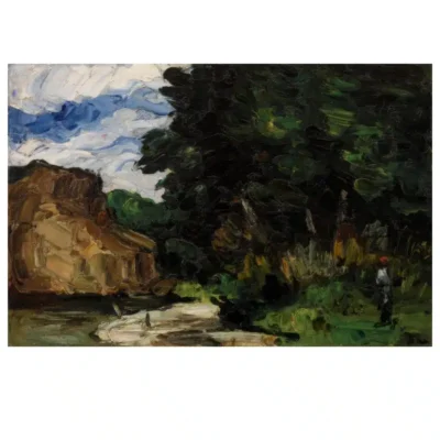 Landscape Paintings by Paul Cézanne Printed on Canvas - Image 4
