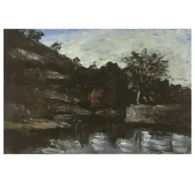 Landscape Paintings by Paul Cézanne Printed on Canvas - Image 5