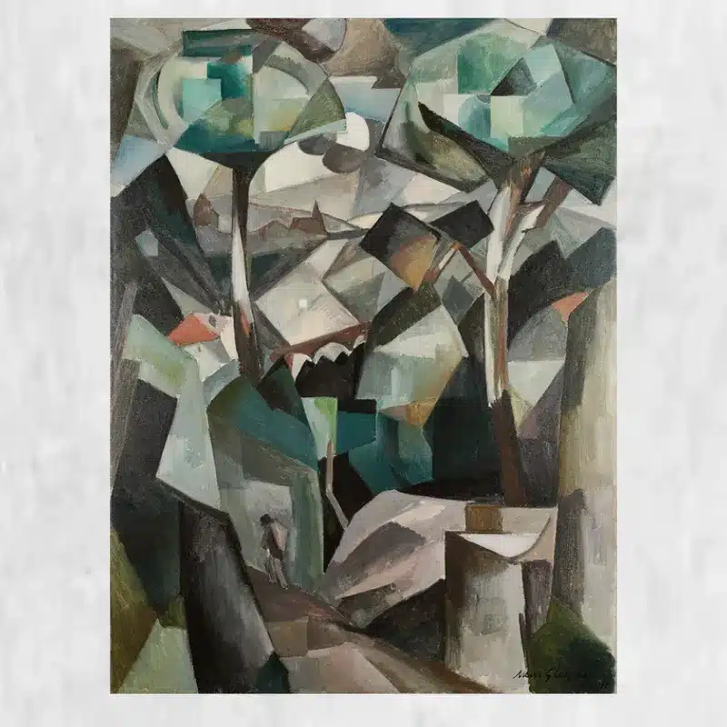 Landscape in Meudon by Albert Gleizes Printed on Canvas