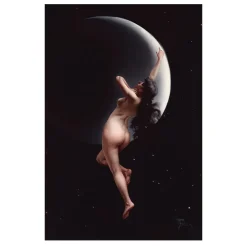Moon Nymph by Luis Ricardo Falero 1883