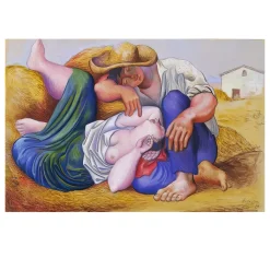 Sleeping Peasants by Pablo Picasso 1919