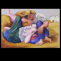 Sleeping Peasants by Pablo Picasso 1919