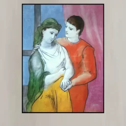 The Lovers by Pablo Picasso Printed on Canvas