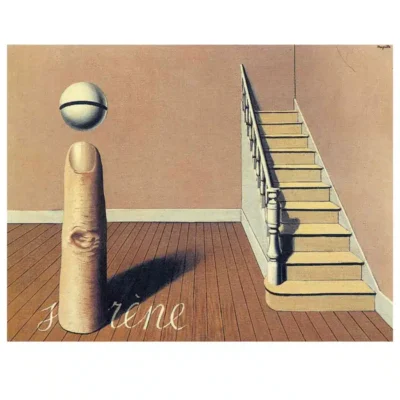 Forbidden Literature (The use of the Word) by René Magritte 1936