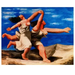 Two Women Running on The Beach by Pablo Picasso 1922