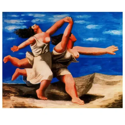 Two Women Running on The Beach by Pablo Picasso 1922