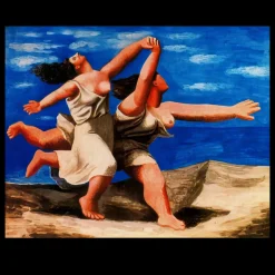 Two Women Running on The Beach by Pablo Picasso 1922