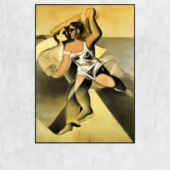 Venus and Sailor by Salvador Dalí Printed on Canvas