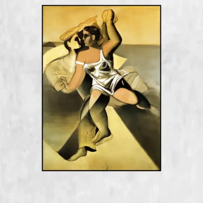 Venus and Sailor by Salvador Dalí Printed on Canvas