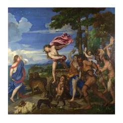 Bacchus and Ariadne by Titian c.1520