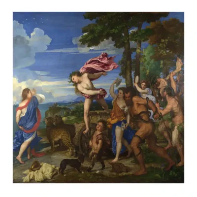Bacchus and Ariadne by Titian c.1520