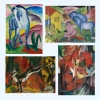 Wall Art by Franz Marc Printed on Canvas