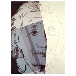 Albert Einstein by Andy Warhol 1980