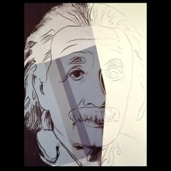 Albert Einstein by Andy Warhol 1980