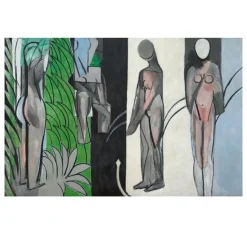 Bathers by a River by Henri Matisse 1909