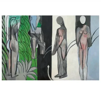 Bathers by a River by Henri Matisse 1909