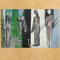 Bathers by a River by Henri Matisse 1909