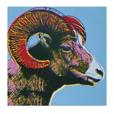 Bighorn Ram by Andy Warhol 1983