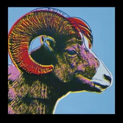 Bighorn Ram by Andy Warhol 1983