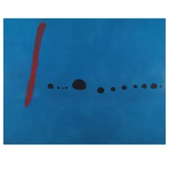 Blue II by Joan Miró 1961