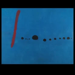 Blue II by Joan Miró 1961