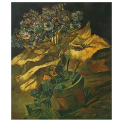 Cineraria in a Flowerpot by Vincent van Gogh 1886