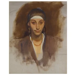 Egyptian Woman with Earrings by John Singer Sargent 1890