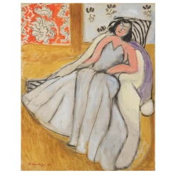 Henri Matisse 1944 Young Woman Lying on a White Fur