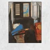 Interior with a Violin by Henri Matisse Printed on Canvas