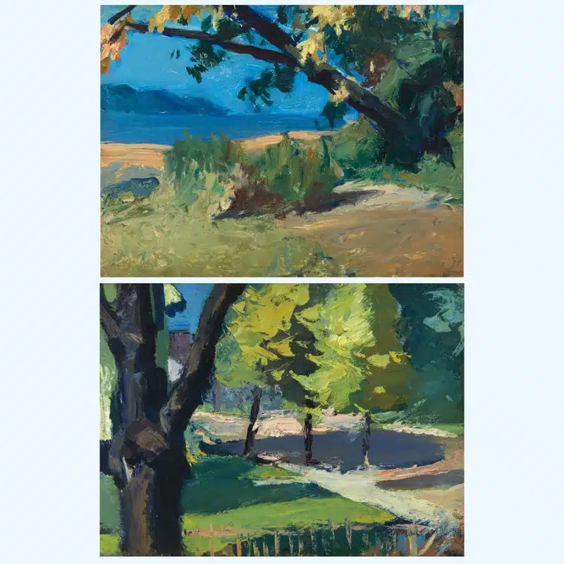 Edward Hopper Landscape Paintings Printed on Canvas