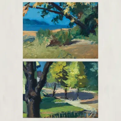 Edward Hopper Landscape Paintings Printed on Canvas