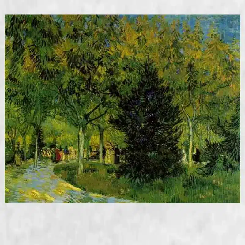 Garden at Arles by Vincent van Gogh 1888 Printed on Canvas