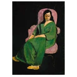 Laurette in a Green Robe by Henri Matisse 1916