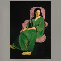 Laurette in a Green Robe by Henri Matisse 1916