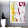 Love by Andy Warhol Printed on Canvas