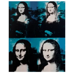 Mona Lisa Four Times by Andy Warhol 1978
