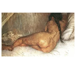 Nude Woman Reclining by Vincent van Gogh 1887