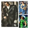 Paintings by Tamara de Lempicka Printed on Canvas
