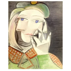 Portrait by Pablo Picasso 1938 Bust of a Woman (Marie-Therese Walter)