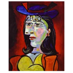 Portrait by Pablo Picasso 1938 Portrait of Young Girl