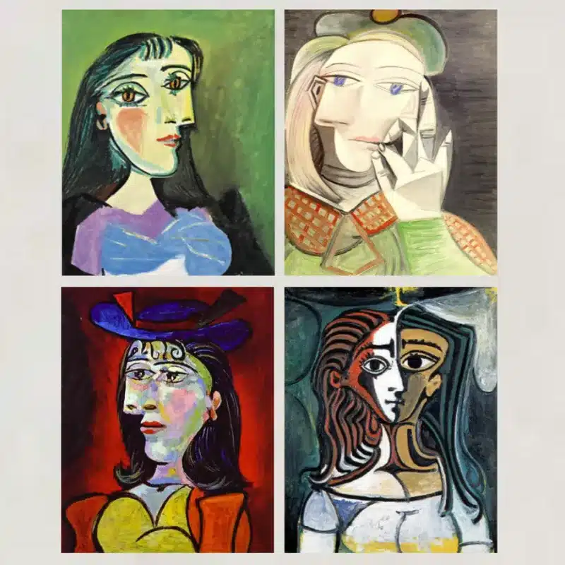 Portrait of Women by Pablo Picasso Printed on Canvas