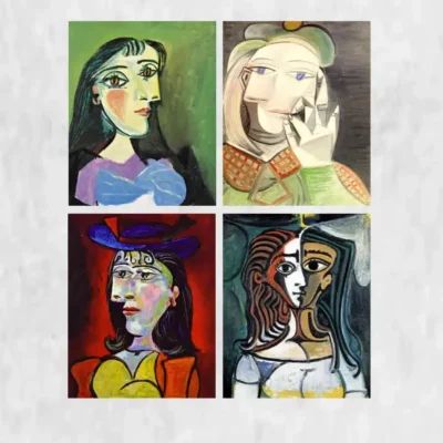 Portrait of Women by Pablo Picasso Printed on Canvas